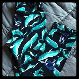 LLR whale Leggings OS